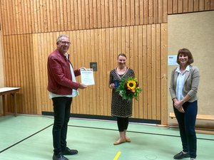 Mitgliederversammlung 2020 TVBV Ehrung Andra Noack Mitgliederversammlung 2020 TVBV Ehrung Andra Noack